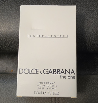 Dolce & Gabbana The One Pour Homme Eau de Toilette Spray, 3.3 fl oz Tester