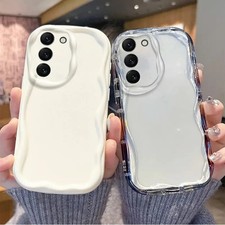 Funda de teléfono TPU suave transparente compatible con Samsung A55 A54 A53 A35 A34 A32 A24