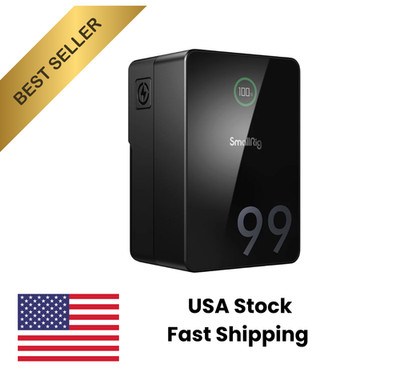 SmallRig VB99 Pro V Mount Battery 6700mAh 99Wh Fast Charging Camera Battery-4292