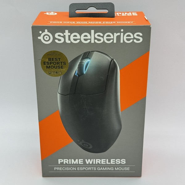 Ratón Gaming Inalámbrico SteelSeries Prime Wireless 100 hr Sensor óptico True...