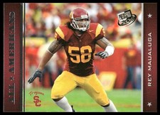 Rey Maualuga Rookie 2009 Press Pass #87 USC Trojans