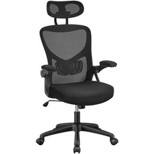 Mesh Office Chair Wheels Adjustable Ergonomic Desk Chair with Lumbar Support