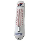 Vintage Honda Automobiles Sign - Service Gas Pump Sign on Porcelain Thermometer