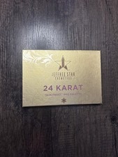 Jeffree Star Cosmetics 24 Karat Skin Frost Palette Highlighter For Display