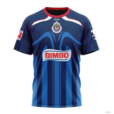 Personalized LIGA MX Chivas Guadalajara Shirt 3D Retro 2006 Away Kits