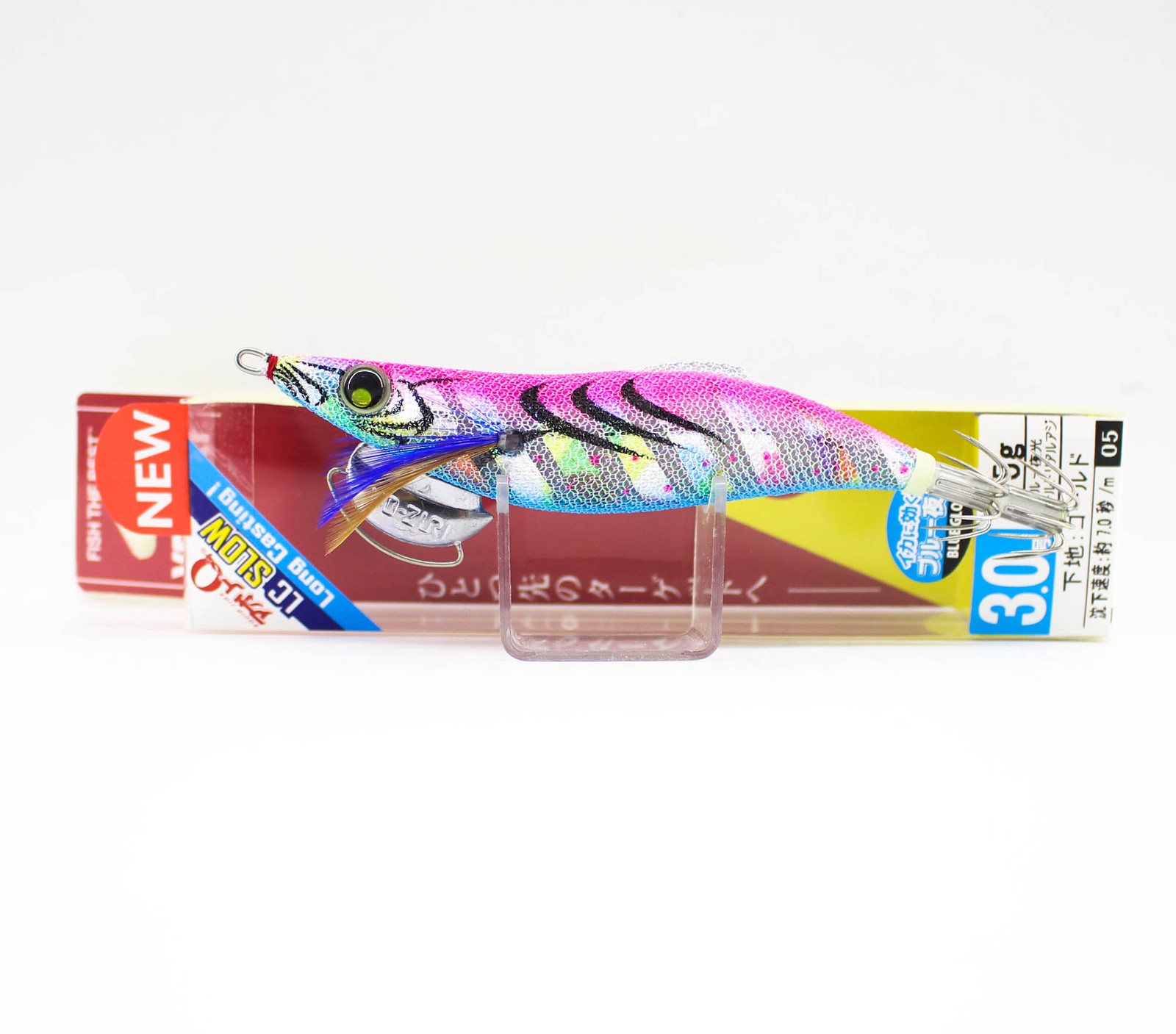 Yo Zuri Egi Aurie-Q LC Long Cast Slow Squid Jig 3.0 A1774-BLMP (0687)
