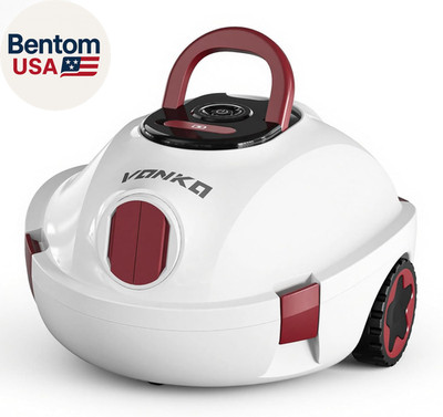 P10 Cordless Robotic Pool Cleaner, 100-Min Runtime, Pool Vacuum for above Ground