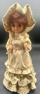Roman Kogei 1960's Big Eyed Musical Doll Japan 10''