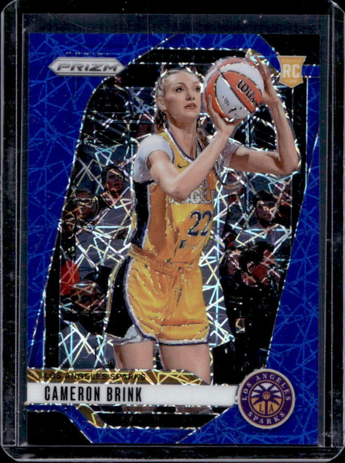 2024 Panini WNBA Prizm Cameron Brink RC Blue Velocity #127 Sparks