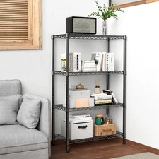2000Lbs 5 Tier Storage Shelving Steel Heavy Duty Multi-Tier Utility Shelving