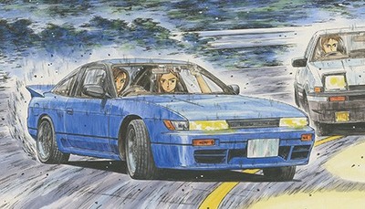 Fujimi 1/24 Initial D Sileighty (Sato Mako) w/4-wheel Independent Alignment