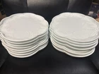 Vintage White Milk Glass Embossed Grape Plates – Set of 15 $30 OBO