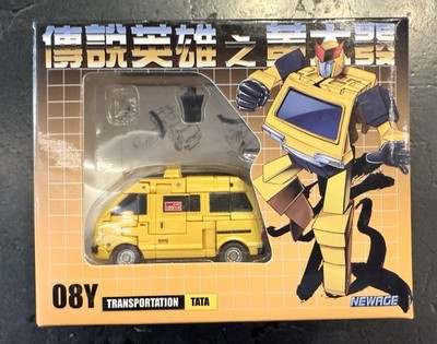 NewAge Legendary Heroes NA-H08Y Transportation TATA Legend Yellow Ratchet 08Y