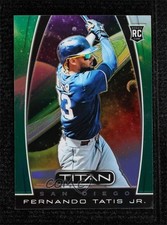 2019 Panini Chronicles Titan Green Prizm 19/50 Fernando Tatis Jr #3 ez6