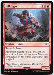 Hill Gigas #141 Common Final Fantasy Magic: The Gathering