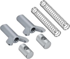 2 Sets Rear Brake Adjuster Hardware Kit Adjusting Nut For Fourtrax 300 Rancher 3