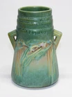ROSEVILLE GREEN LAUREL 7 1/4" VASE