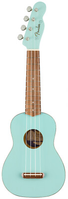 FENDER Venice Soprano Daphne Blue Akustik Ukulele