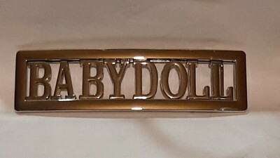 BABY DOLL  Custom Personalized Name Belt Buckle -Put your name or word on Buckle