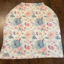 Copper Pearl Car Seat Cover Multi Color Floral Nursing 5 in 1 Multi Use Great