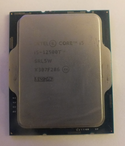 12th Gen Intel Core i5-12500T 2.00GHz 6-Core LGA1700 18MB Desktop CPU SRL5W 35W