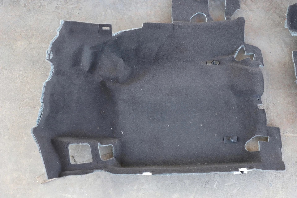 Cubierta de alfombra interior negra completa Honda Crosstour 10-12 EXL, A976, OEM,  Foto 3 de 4