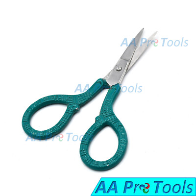 Multi Purpose, Small Embroidery Fancy Scissors Color Plated Floral ...