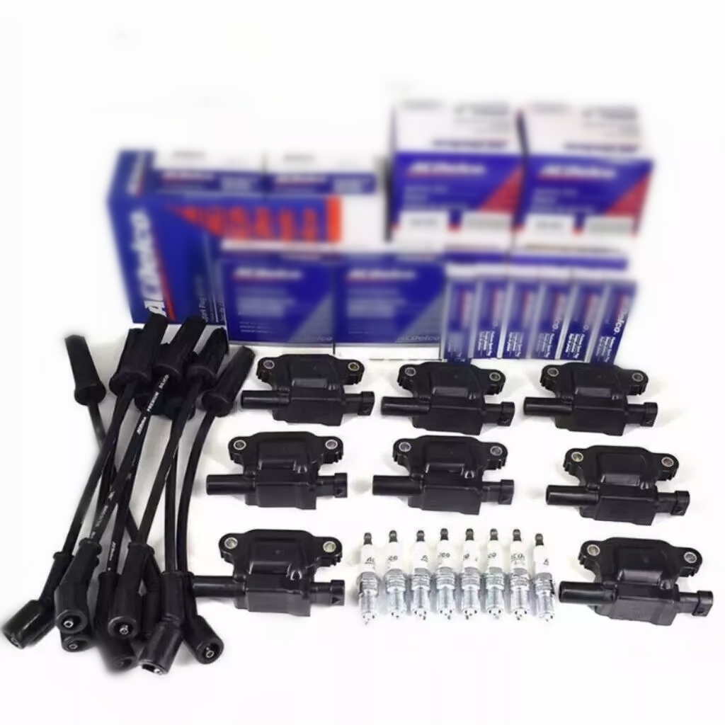 New AcDelco 8 PACK UF413 Ignition Coil + 41-110 Spark Plug + 9748UU Wire Fit GMC