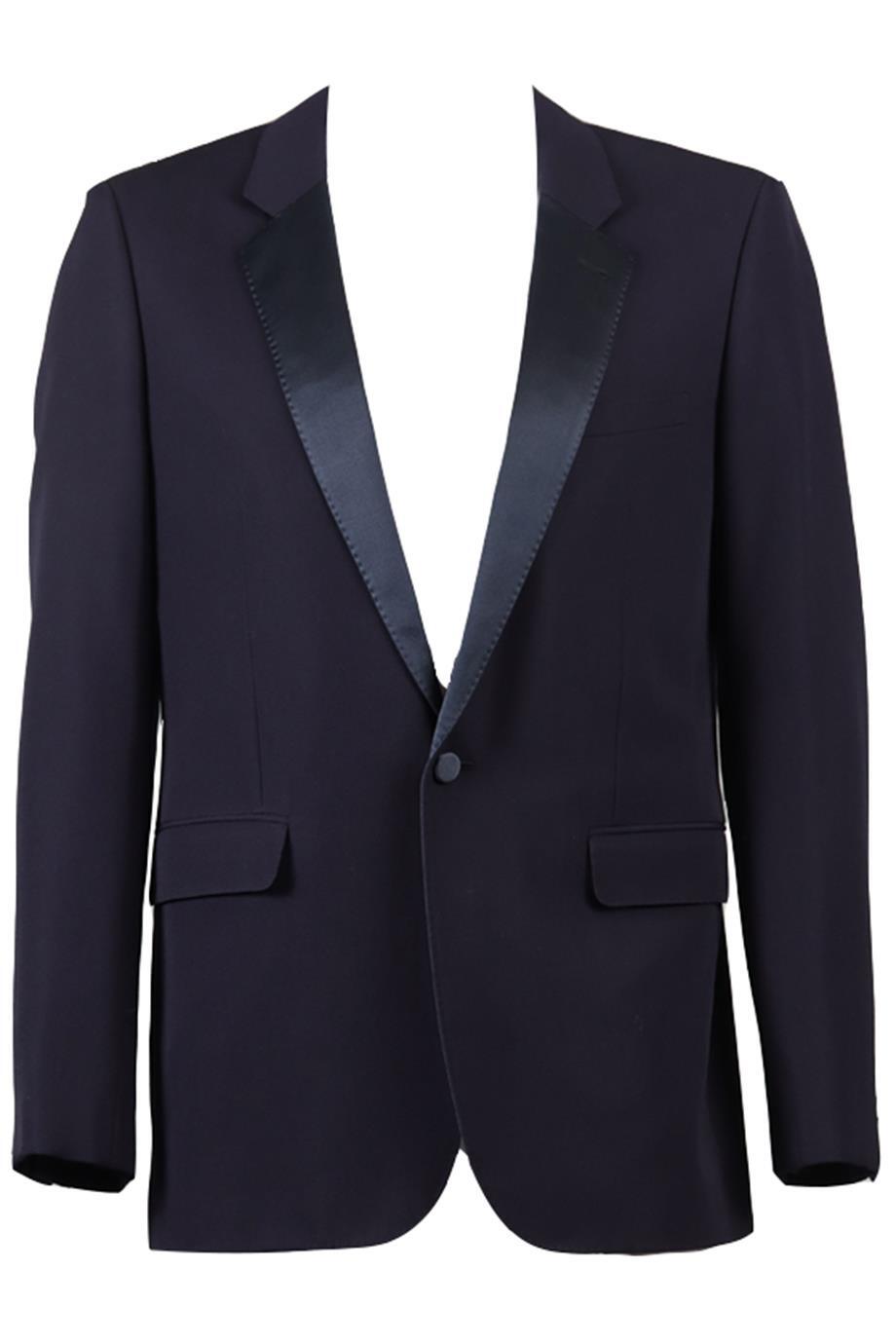 BLAZER UOMO MISTO LANA SAINT LAURENT IT 52 UK US PETTO 42