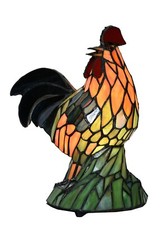Tiffany Rooster Table Lamp