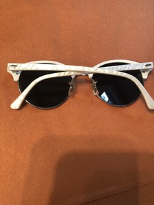 Womens Ray-Bans White Enamel Green Lens 