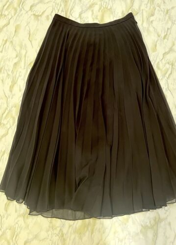 ASOS Black Pleated Skirt 4 - Afbeelding 1 van 1