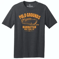 Polo Grounds 1890 Baseball TRI-BLEND Tee Shirt - New York Giants