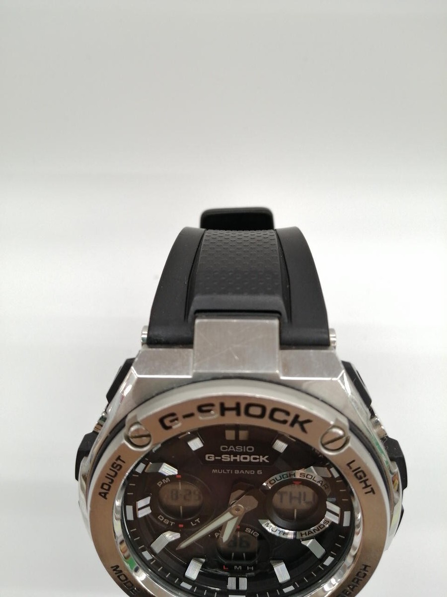 Casio GST-W110 G-Shock Quartz Men's Watch Black Dial Round