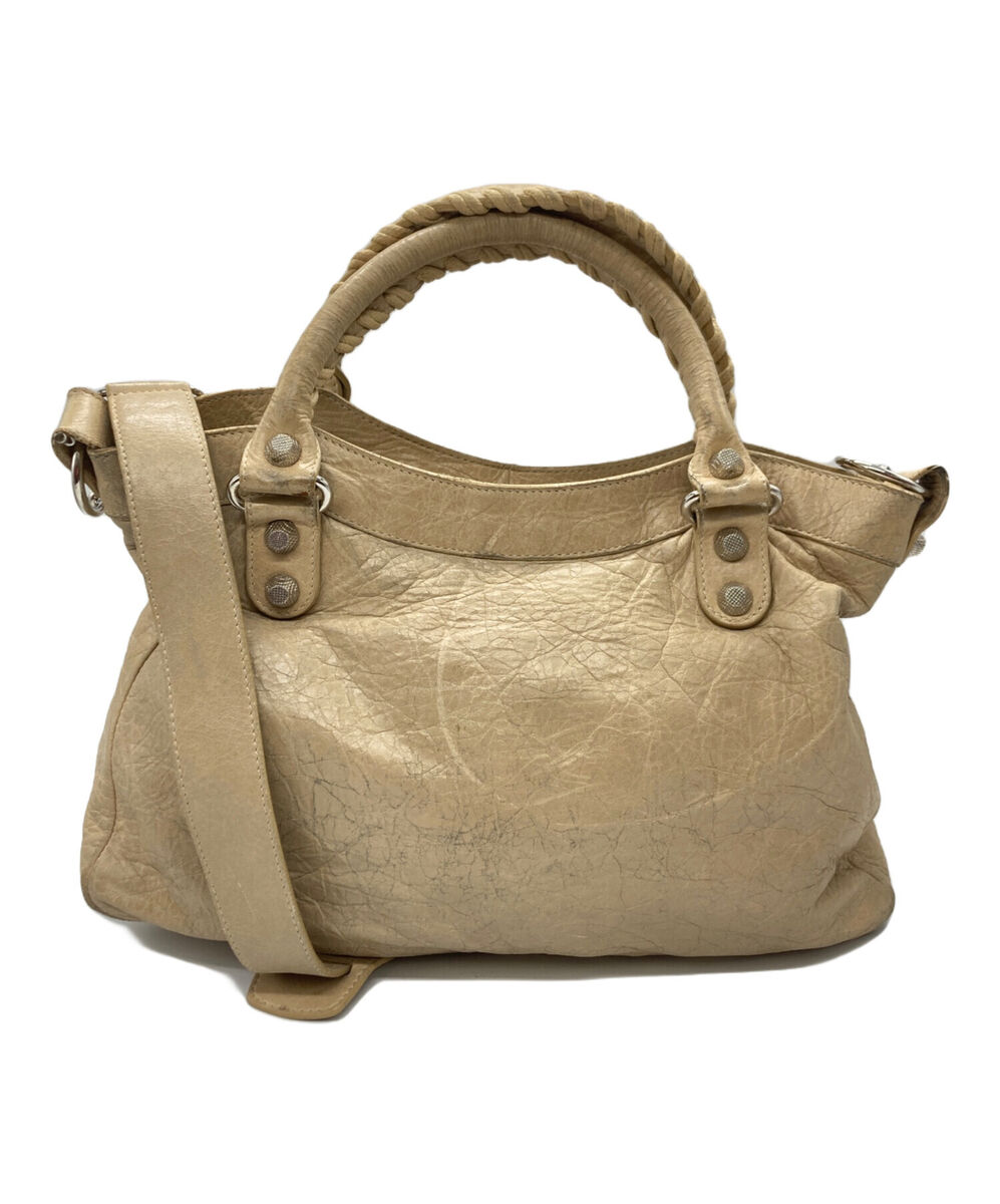 BALENCIAGA The Giant Town 2WAY Bag 240578 beige | eBay BALENCIAGA The Giant Town 2WAY Bag 240578 beige | eBay