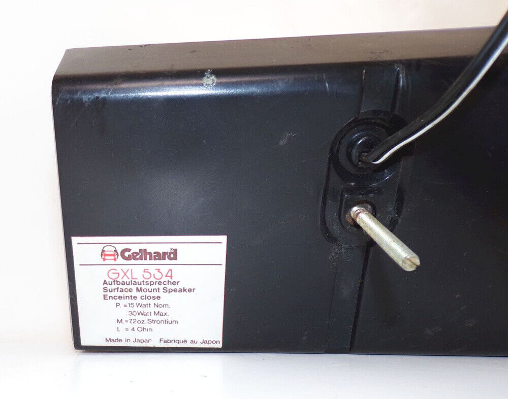 Gelhard GXR840 With Speaker Vintage Car Radio | eBay Gelhard GXR840 With Speaker Vintage Car Radio | eBay