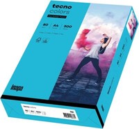 Inapa Farbiges Kopierpapier, Buntes Papier Tecno Colors: 80 G/M², A4, 500 Blatt,