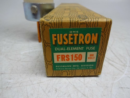 Bussmann FRS150 Fusibile FRS-150 Fusetron Doppio Elemento 150 Ampere - Foto 2 di 9