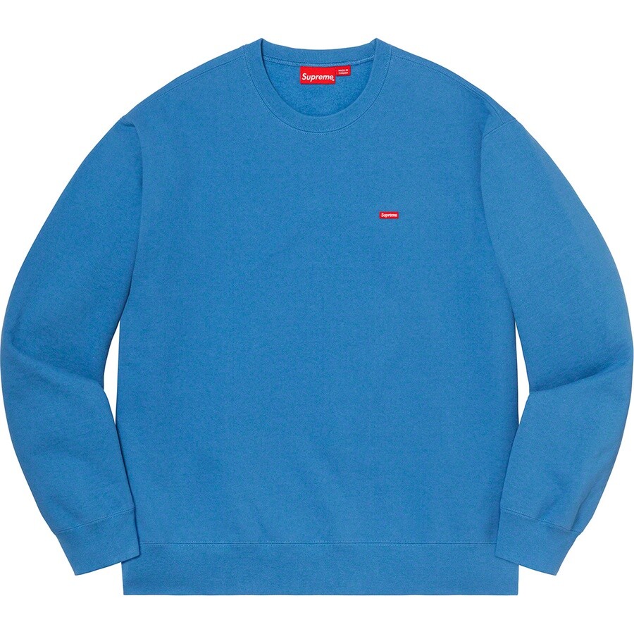 Supreme Small Box Logo Crewneck FW20 Pale Royal XL (Made In Canada 