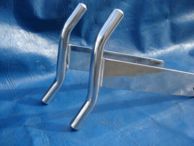 8" Polished Stainless Steel Nerf Bars Street Rat Hot Rod Model A 1932 ...