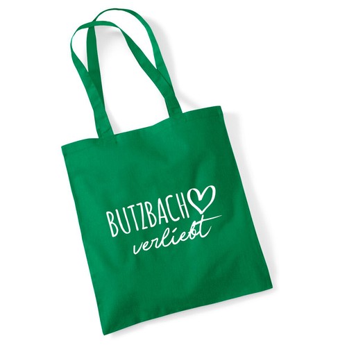 Jutebeutel Butzbach verliebt Tasche Baumwolle Geschenkidee Souvenir Präsent Wich - Picture 21 of 36