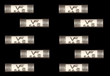 5A BS1361 Consumer Unit Fuses (10 Pack) 5 Amp Lighting Circuit Cartridge Fuses
