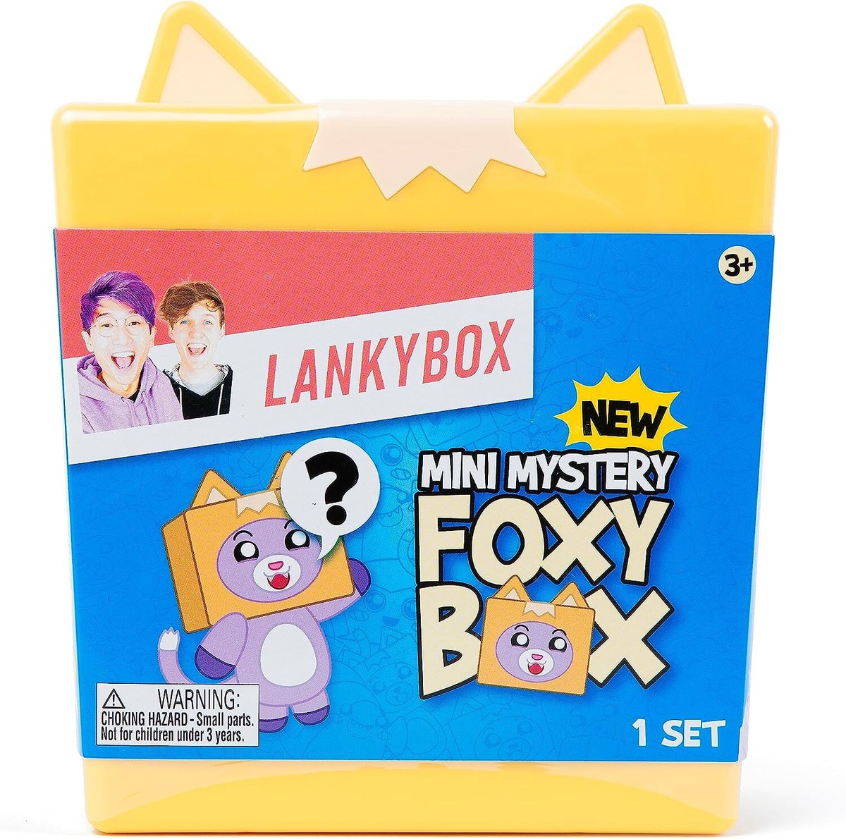 新品お宝DVD【ミトンなかよしBOX】 LankyBox Giant Foxy Mystery Box Toy New With Box – I Love Characters