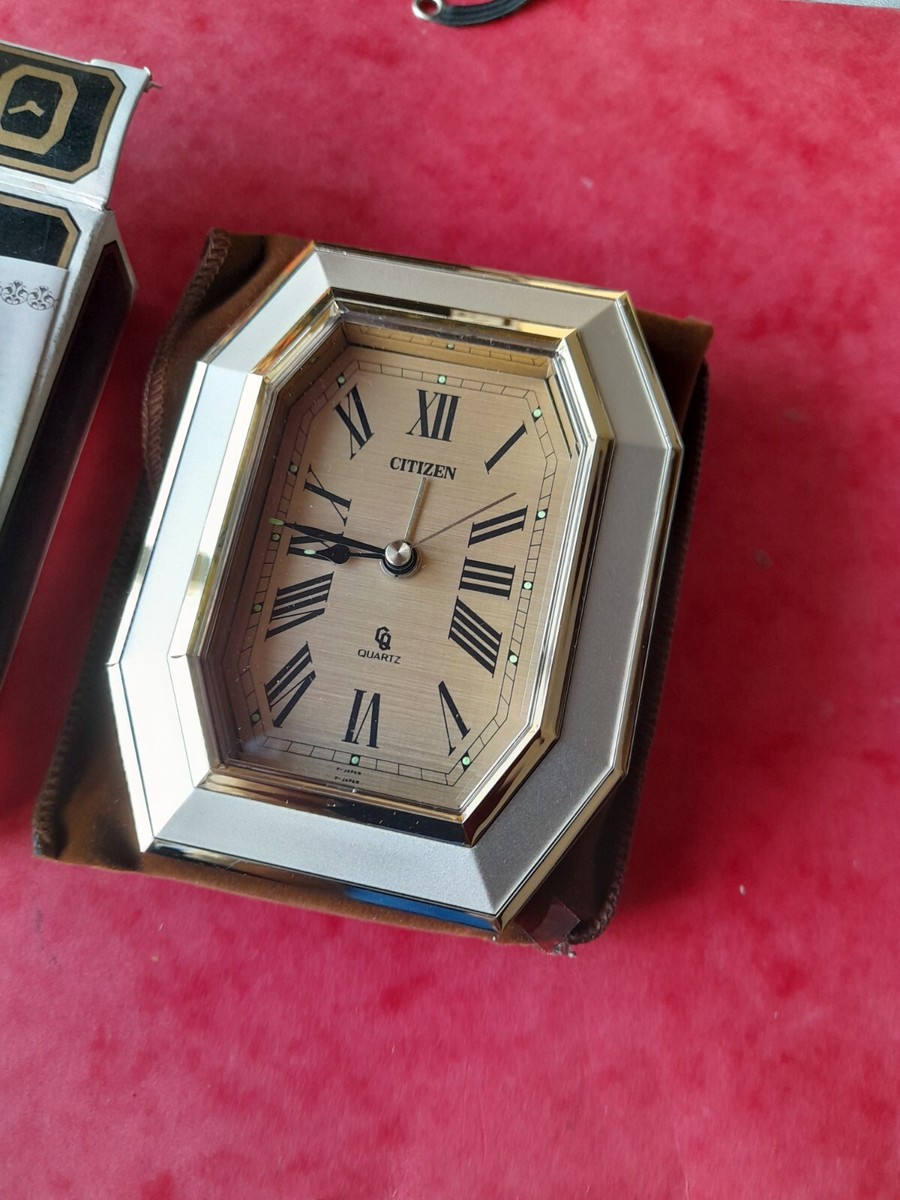 Citizen Alarm Quartz Table Clock Made in Japan QPB-1004 _1532 | eBay