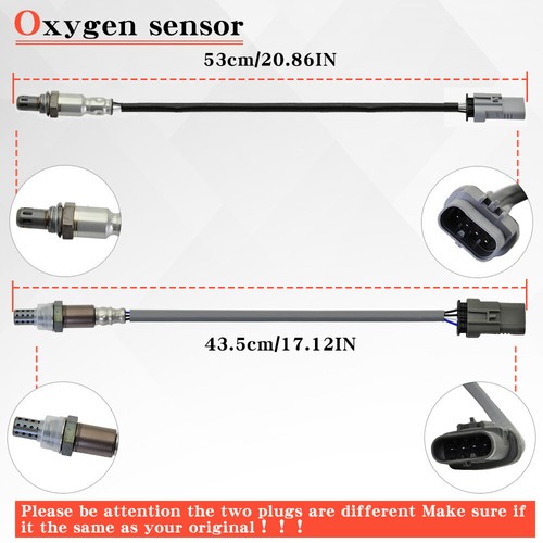 Set of 4* Oxygen O2 Sensor For 2014-2018 Chevrolet Silverado 1500 4.3L 5.3L 6.2L - Picture 5 of 10