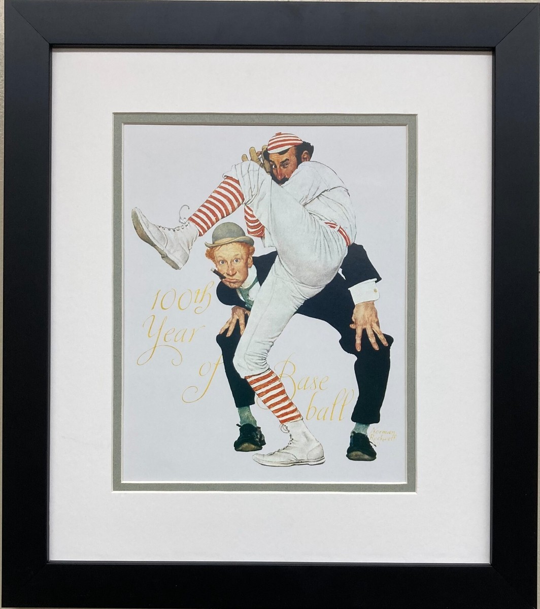 Norman Rockwell 野球印刷物 199/250 Norman Rockwell 野球印刷物 199/250 Norman Rockwell
