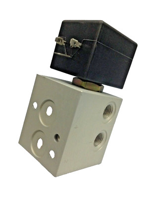 ASCO Series 327 SCG327A003 4/2 Way 1/4'' Poppet Type Namur Solenoid Valve 10 bar