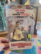 LeatherFace (Bloody) Toony Terrors Figure 2024 NECA 50th Anniversary... (Q)