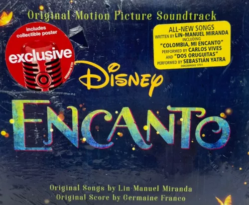 Disney Encanto Orig Motion Pic Soundtrack CD 2021 Target Exclusive NEW - Picture 1 of 3