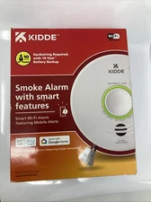 KIDDE WIRED SMOKE DETECTOR 10 YR BATTERY BACKUP WIFI SMART HOME FEATURES